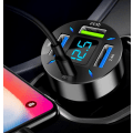 Miniatyrbilde 3 av 5: 5-i-1 Billader med PD, USB-C & QuickCharge - Smart Lading Black