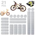 Miniatyrbilde 5 av 7: Refleksklistremerker 21 stk Silver one size