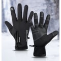 Miniatyrbillede 2 af 6: Unisex Touchscreen Handsker 9063 - Varmt og vindtæt Black M