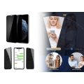 Pikkukuva 1 / 5: 2-pack Privacy näytönsuoja karkaistua lasia Transparent one size