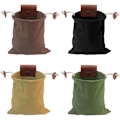Miniatyrbilde 4 av 8: Vokset Lerret Plukkeveske - Perfekt For Vandring & Skattejakt! Black one size