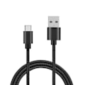Miniatyrbilde 2 av 7: Helfärgad flätad Type-C kabel 1.2m Gold