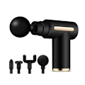 Pikkukuva 2 / 5: Massage gun with 4 interchangeable heads and 6 intensity levels Red one size
