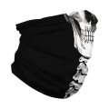 Pikkukuva 5 / 5: Skull Bandana - Tyylikäs Monitoiminen Grey one size