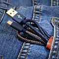 Pikkukuva 6 / 7: Denim-päällystetty mikro-USB-kaapeli-0,25 m Blue