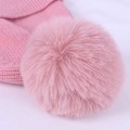 Miniatyrbillede 10 af 11: Knitted Hat with Mask Red one size