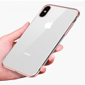Pikkukuva 7 / 9: Sähköpinnoitettu TPU- case iPhone Xs Max kahdella näytönsuojalla. Blue