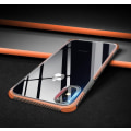 Miniatyrbilde 1 av 11: TPU-deksel for iPhone med fargede kanter X + 2 skjermbeskytt Orange