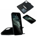 Miniatyrbilde 1 av 8: Suede magnetisk deksel til iPhone 13 Pro Max med magnetlås. Black one size