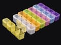 Pikkukuva 5 / 10: Compact storage box with 28 Slots Multicolor one size