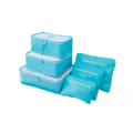 Miniatyrbillede 1 af 8: Travel Organizer Bag Cubes Light blue one size
