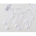 Pikkukuva 1 / 7: Pack of 5 or 10 silky transparent effect socks White one size
