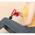 Miniatyrbillede 4 af 5: Massage gun with 4 interchangeable heads and 6 intensity levels Red one size