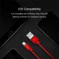Pikkukuva 2 / 7: ROCK Charge and Sync Pyöreä Lightningcable II 1m - valkoinen White