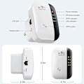 Miniatyrbillede 3 af 5: WiFi-forstærkning for bättre trådlöst netværk White one size