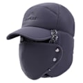 Miniatyrbillede 1 af 9: Hat with Mask Grey one size