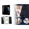 Miniatyrbilde 1 av 5: 2-pakning Privacy skjermbeskytter i herdet glass Transparent one size