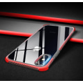 Pikkukuva 1 / 11: TPU-kotelo iPhonelle värikkäillä reunoilla 7+/8+ + 2 näytönsuoja Red