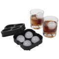 Pikkukuva 2 / 2: 2x Ball Or Diamond Shape Ice Cube Tray Black one size