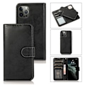Miniatyrbillede 2 af 8: Ruskindsmagnetisk etui til iPhone 11 Pro Max magnetisk lås. Black one size