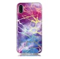 Laser marmorikuori iPhone X/Xs:lle Multicolor