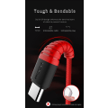 Pikkukuva 8 / 11: ROCK Hi-Tensile Type-C -kaapeli 1 m - musta Black