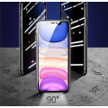 Miniatyrbild 4 av 5: 2-pack Skärmskydd sekretess i härdat glas Transparent one size