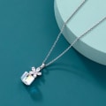 Miniatyrbilde 2 av 4: Blomsterkjede "Sockerbit" i terning Gold one size