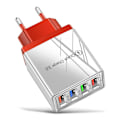 Miniatyrbild 7 av 9: Väggadapter med 4 LED-portar grå one size