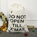 Miniatyrbillede 7 af 11: Canvas Tote lukningstaske (L) White L