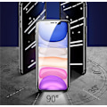 Miniatyrbilde 4 av 5: 2-pakning Privacy skjermbeskytter i herdet glass Transparent one size