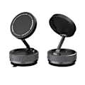 Miniatyrbillede 2 af 10: Magnetisk Mobilholder til Bil – Vakuumsug & 360° Rotation Black