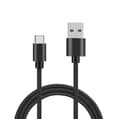 Miniatyrbild 1 av 7: Helfärgad flätad Type-C kabel 1.2m Blå