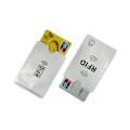 Miniatyrbild 1 av 3: 2x RFID-blockerande korthållare Silver one size