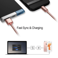 Miniatyrbild 8 av 11: ROCK Metal Charge & Sync Lightning Cable 1,8m grå