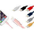 Miniatyrbilde 2 av 8: Helfärgad flätad Micro-USB kabel 1.2m Grey