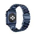 Miniatyrbilde 9 av 11: Elegant Metallarmbånd i Rustfritt Stål for Apple Watch Grey 38/40/41mm