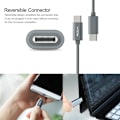 Miniatyrbilde 3 av 11: ROCK Nylon USB-C kabel 1m Grey