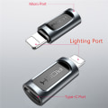 Pikkukuva 2 / 3: ROCK Micro-USB -&gt; Lightning-sovitin Black one size