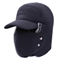 Miniatyrbilde 3 av 9: Hatt med maske Grey one size