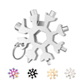 Miniatyrbild 9 av 11: 18-i-1 Snowflake multi-tool multifärg one size