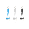 Pikkukuva 2 / 3: Avaimenperäkaapeli 2-in-1, jossa mikro-USB ja Lightning Silver