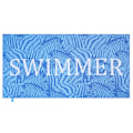 Pikkukuva 1 / 8: Nopeasti kuivuva rantapyyhe mikrokuitua – 150x70 cm Swimmer - Blue