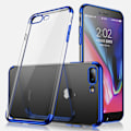 Pikkukuva 6 / 6: Galvanoitu TPU- case iPhone 6+ Plus kahdella näytönsuojalla. Black