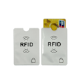 Miniatyrbild 2 av 3: 2x RFID-blockerande korthållare Silver one size