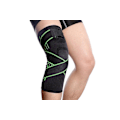 Pikkukuva 4 / 6: Elastic knee support with compression Orange S