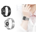 Miniatyrbild 7 av 8: Elegant Metallarmband i Rostfritt Stål för Apple Watch Svart 38/40/41mm
