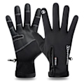 Miniatyrbillede 1 af 6: Unisex Touchscreen Handsker 9063 - Varmt og vindtæt Black M