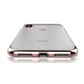 Pikkukuva 6 / 9: Sähköpinnoitettu TPU- case iPhone Xs Max kahdella näytönsuojalla. Blue