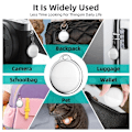 Miniatyrbillede 6 af 9: SafeTrak Elite - Apple MFi-certificeret Tracker til iPhone White